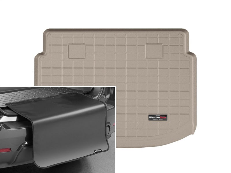 WeatherTech 13-16 Ford C-MAX Cargo With Bumper Protector - Tan