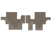 WeatherTech 13+ Nissan Pathfinder Rear Rubber Mats - Tan