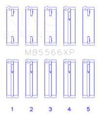 King Engine Bearings Audi A4 1.8L AEB (Size STDX) Performance Main Bearing Set