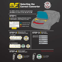 MagnaFlow Direct Fit Catalytic Converter 05-07 Subaru Outback 3.0L