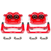 Power Stop 98-02 Chevrolet Camaro Front Red Calipers w/Brackets - Pair