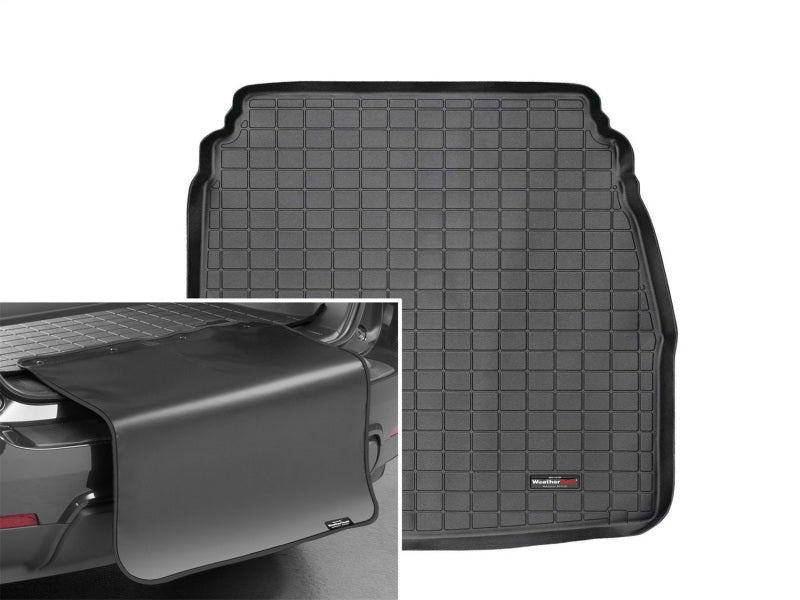 WeatherTech 11-14 Hyundai Sonata Cargo Liners w/ Bumper Protector - Black