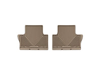 WeatherTech 07+ Volvo S80 Rear Rubber Mats - Tan
