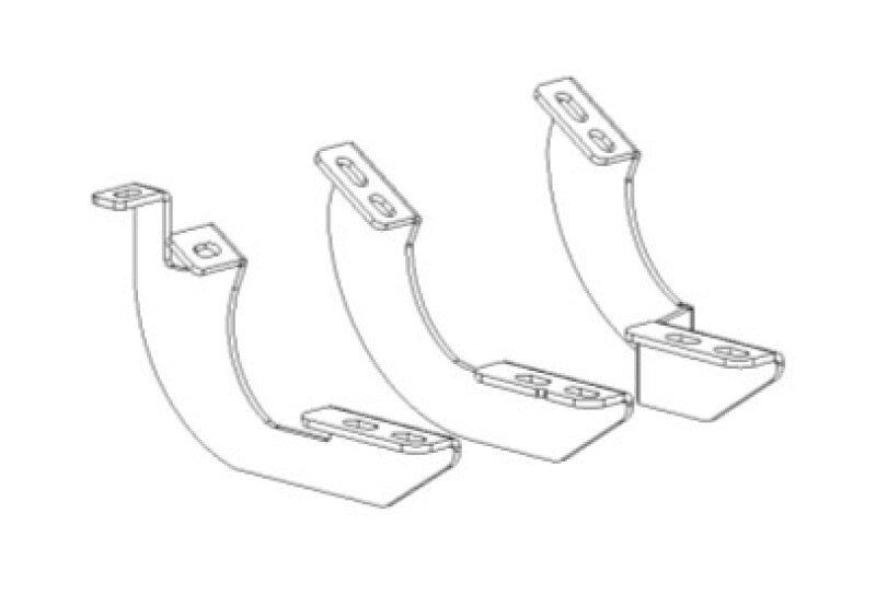 Go Rhino 2025+ Toyota 4Runner V-Series/V3/RB/RB-Slim Side Step Mounting Brackets