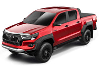 Husky Liners 20-26 Toyota Hilux Aeroskin Hood Protector - Chrome