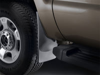 WeatherTech 11+ Ford Super Duty No Drill Mudflaps - Black