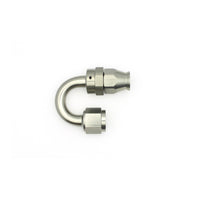 DeatschWerks 8AN Female Swivel 180-Degree Hose End PTFE (Incl. 1 Olive Insert)