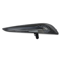 AlphaRex 20-24 Toyota Supra LUXX-Series Laser Style LED Tail Lights Black