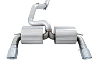 AWE Tuning Ford Focus RS Touring Edition Cat-Back Exhaust- Non-Resonated - Chrome Silver Tips