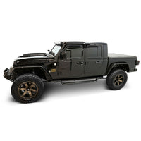 Westin 20-25 Jeep Gladiator Outlaw Drop Running Boards - Tex. Blk