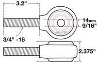 SPC Performance xAxis Rod End Ball Joint