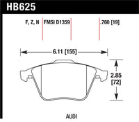 Hawk HPS Street Brake Pads