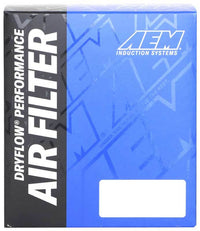 AEM Dryflow 3.25in. X 5in. Round Tapered Air Filter