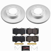 Power Stop 03-09 Toyota 4Runner Front Z23 Coated Brake Kit