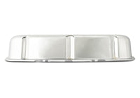 Ford Racing Logo Stamped Steel Valve Covers - Chrome
