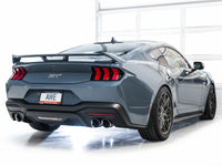 AWE 2024 Ford Mustang GT Fastback S650 RWD Track Edition Cat-Back Exhaust w/ Quad Chrome Silver Tips