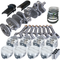 Eagle Chevy 350 3.750in Crank 5.700in I-Beam Rods -18cc 4.000in Pistons Rotating Assembly