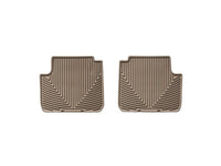 WeatherTech 06+ Mercedes-Benz R-Class (V251) Rear Rubber Mats - Tan