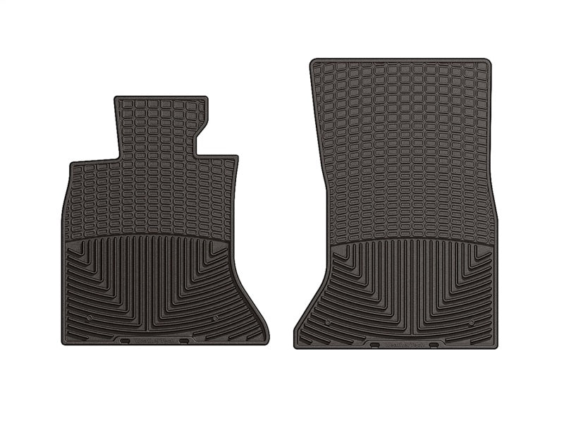 WeatherTech 2011-2016 BMW 5-Series (F10) Front Rubber Mats - Cocoa