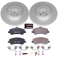 Power Stop 13-15 Mercedes-Benz GLK250 Front Euro-Stop Brake Kit