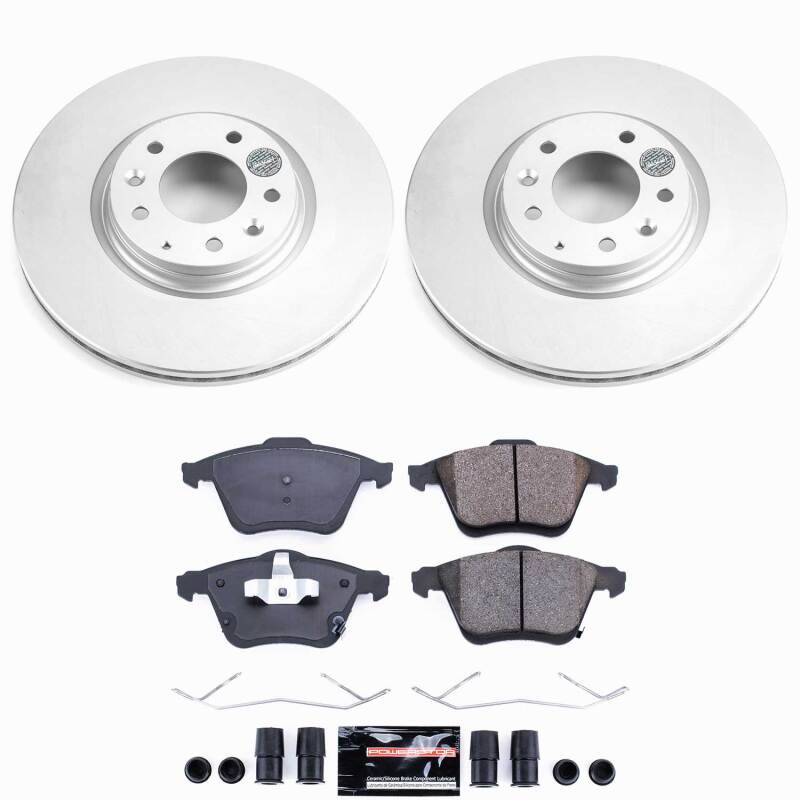 Power Stop 06-07 Mazda 6 Front Z23 Coated Brake Kit