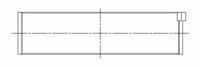 ACL Porsche 911/930 3299cc/3600cc/3746cc 6cyl 17.8mm Wide 0.025 Oversized High Perf Rod Bearing Set