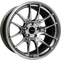 Enkei GTC02 17x7.5 5x100 38mm Offset 75mm Bore Hyper Silver Wheel