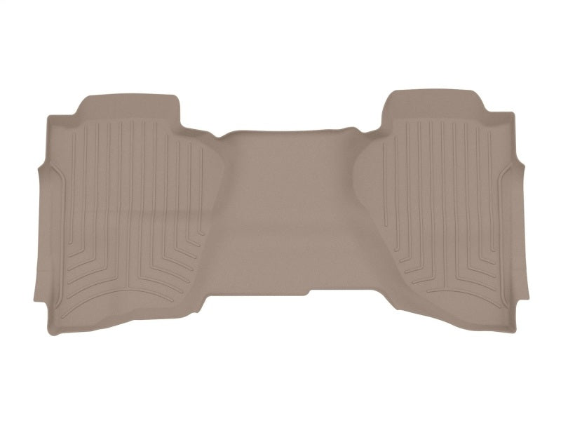 WeatherTech 14-18 GM Truck 1500 Double Cab Rear FloorLiner HP - Tan