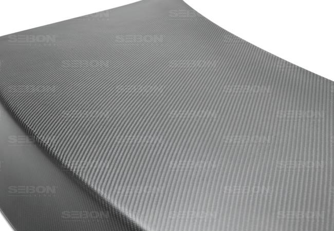 Seibon 09-12 Nissan GTR R35 OEM Dry Carbon Fiber Trunk/Hatch (NO Spoiler Holes)