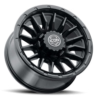 ICON Alloys Cajon 20x9 / 8x170 / 6mm / 5.25in BS Double Black Wheel