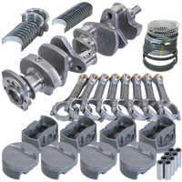 Eagle Chevy 350 3.750in Crank 6.000in I-Beam Rods -5cc Flat Top 4.060in Pistons Rotating Assembly
