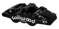 Wilwood caliper AERO4 1.38/1.38 1.10 rotor black