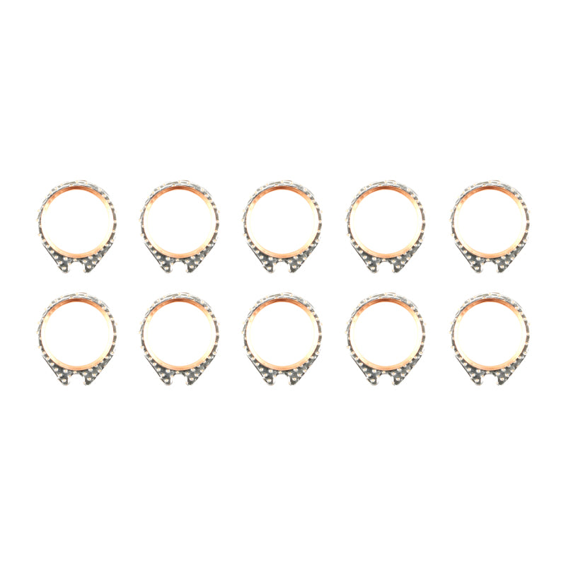 Cometic Harley-Davidson Armor Clad Exhaust Gasket. w/Fr. 66-83 1200 & 1340S 2Pk