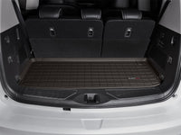 WeatherTech 25-26 Infiniti QX80 Behind 2nd Row Cargo Liners - Cocoa