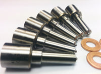 DDP 07.5-18 Dodge Cummins 6.7L Injector Nozzle Set - 50hp (15% Over)