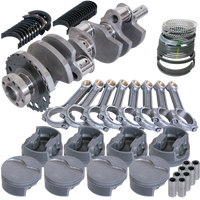 Eagle Chevy LS3 4.000in Crank 24 Tth Rlctor 6.125in I-Beam Rods 4.030in Pistons Rotating Assembly