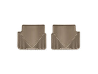 WeatherTech 09-13 Toyota Corolla Rear Rubber Mats - Tan