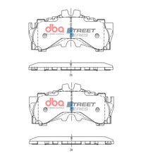 DBA 2017+ Lexus LC500 Street Series Front Brake Pads