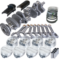 Eagle Chevy 350 3.750in Crank 6.000in I-Beam Rods -18cc 4.030in Pistons Rotating Assembly
