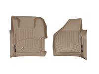 WeatherTech 08-10 Ford F250/F350/F450/F550 Super Duty Regular Cab Front FloorLiner - Tan