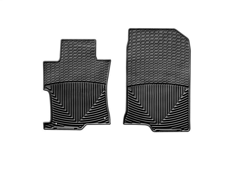 WeatherTech 08-12 Honda Accord Front Rubber Mats - Black