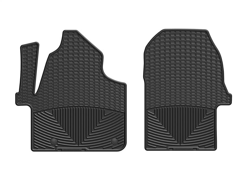 WeatherTech 2019+ Mercedes-Benz Sprinter Front Rubber Mats - Black
