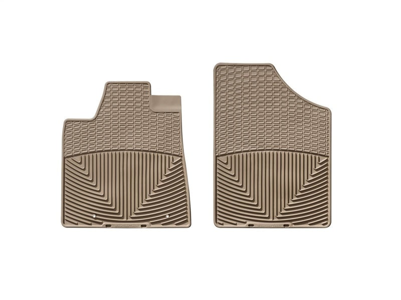 WeatherTech 08-13 Toyota Highlander Front Rubber Mats - Tan
