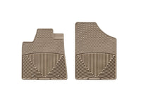 WeatherTech 08-13 Toyota Highlander Front Rubber Mats - Tan