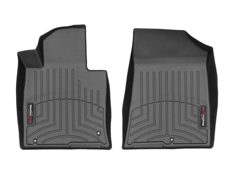WeatherTech 2017+ Kia Cadenza Front FloorLiner - Black