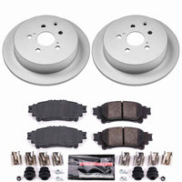Power Stop 10-15 Lexus RX350 Rear Z23 Coated Brake Kit