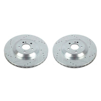 Power Stop 19-20 Mercedes-Benz CLS450 Rear Evolution Drilled & Slotted Rotors - Pair