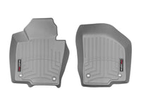 WeatherTech 2007 Volkswagen Passat Front FloorLiner - Grey (Oval Twist Retention; Auto Trans Only)
