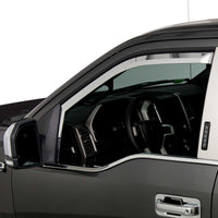 Putco 02-06 GMC Sierra EXT cab/Crew Cab (Front Only) - Excl Reg Cab Element Chrome Window Visors