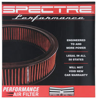 Spectre 1985 Cadillac Seville 5.7L V8 DSL Air Filter 14in. X 3in. - Red
